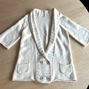 AGNONA Cashmere Sweater Cardigan Made in Italy